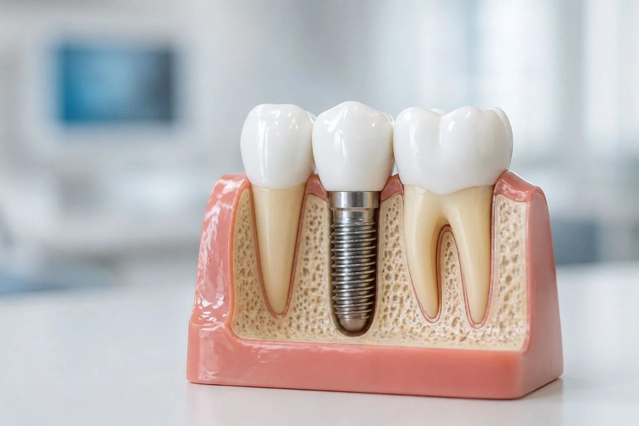 Dental implant treatment at Advance Dental Care